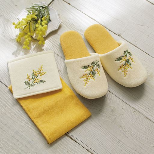 イエロー(ミモザ)<br>※商品はペーパーホルダーカバーです。