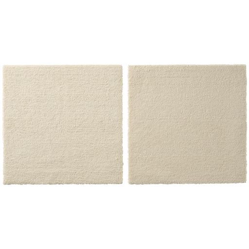 ベージュ A(同色2枚組/無地)