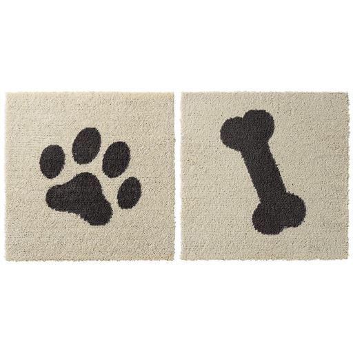 ベージュ B(柄違い2枚組)