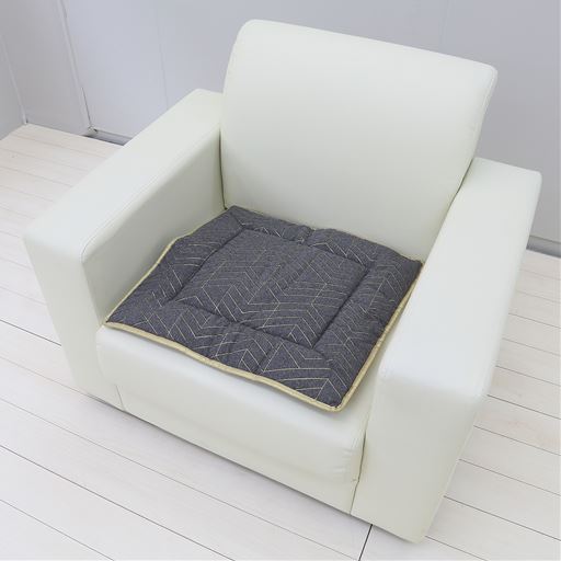 グレー(横45×縦48cm)<br>裏面