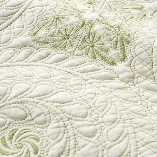 グリーン<br>生地拡大