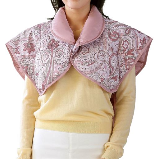 ピンク<br>家事の時に袖口が邪魔にならないのもうれしいポイントです。