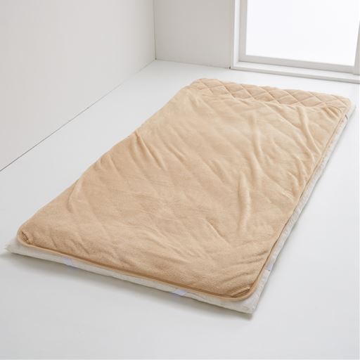 ベージュ<br>敷き布団にも使用できます。