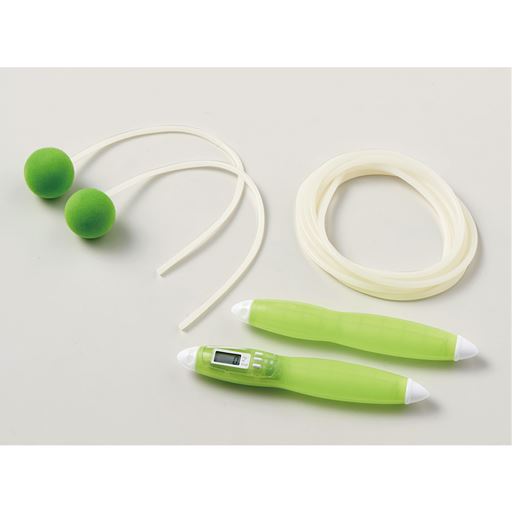 室内でも室外でも使える2種類のロープ付