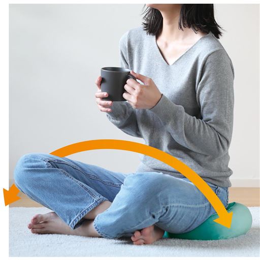 下半身の柔軟に!※イメージ