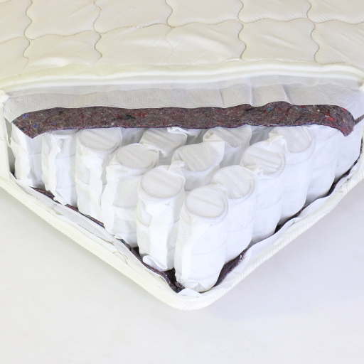 腰部に当たる硬線を廃止し、今まで通りの寝心地を実現しました。