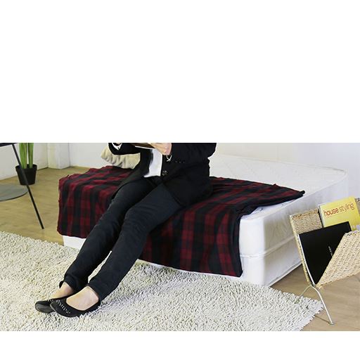 急な来客時にはカウチソファとしてもご使用いただけます。