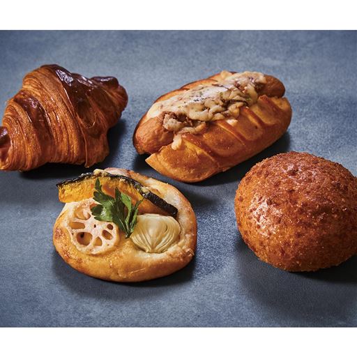 冷凍惣菜パンなどに適した高温で解凍してから焼き上げも!