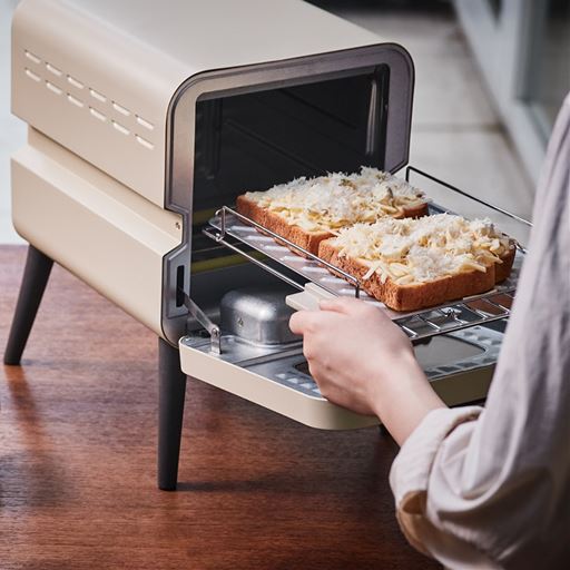 そのままトースターへ