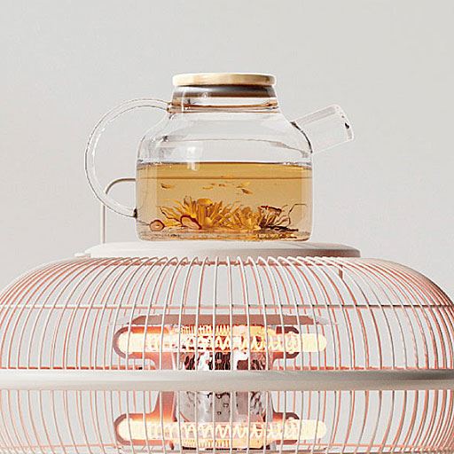 天板に載せてホカホカに<br>※液体・本体・容器共に大変熱くなりますので、取り扱いには十分ご注意ください。