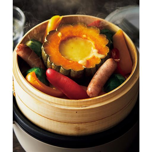 様々な蒸し料理メニュー