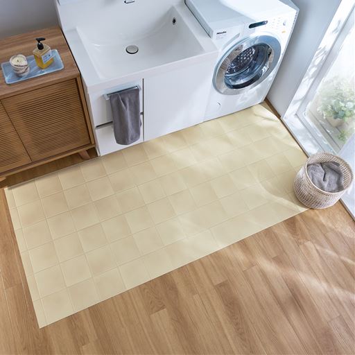 A (テラコッタ/アイボリー)<br>水回りの床など部分的なプチリフォームにおすすめ。