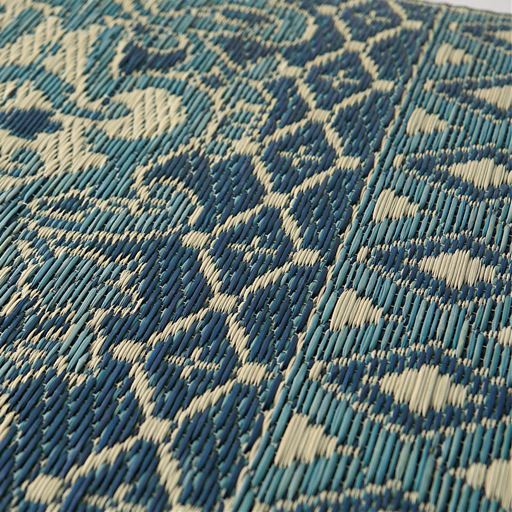 生地拡大<br>優美なペルシャ絨毯風のデザインです。