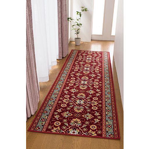 ワインレッド<br>廊下敷きとして。