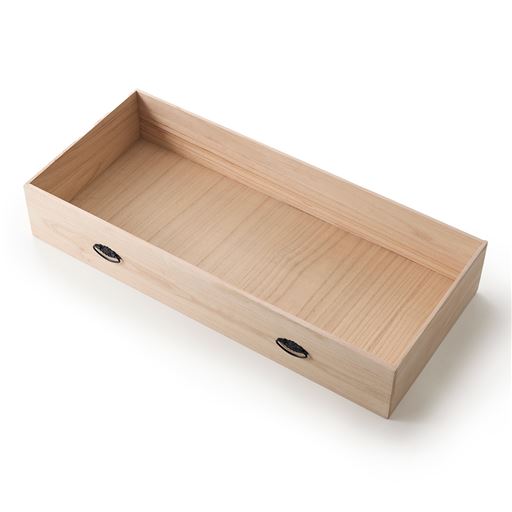 ナチュラル C (幅100cm/3段)<br>※引き出し内寸94×39.5×15.2cm