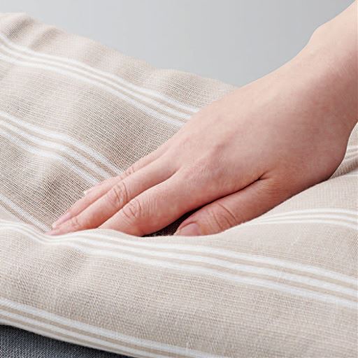 ふんわりやさしい肌ざわり。