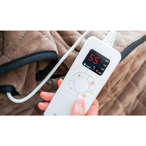 4段階タイマー設定と6段階温度調整