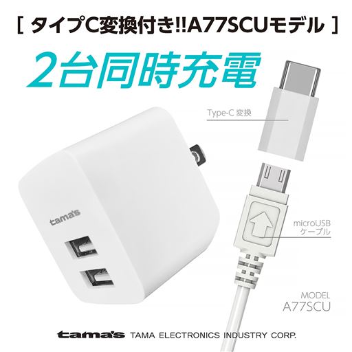 タイプC変換付き