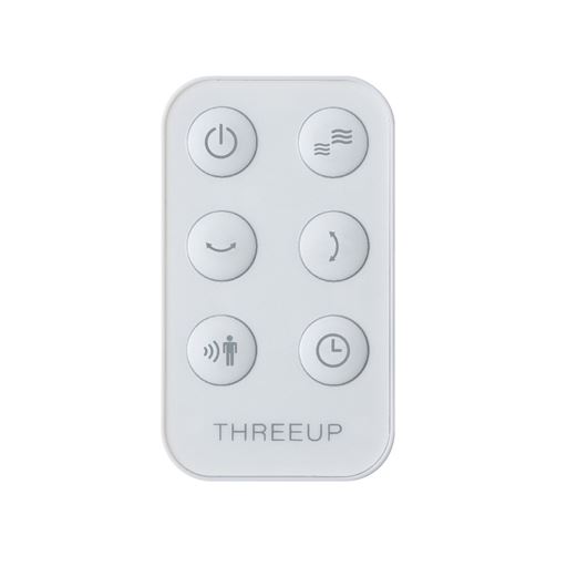 分かりやすいアイコン表記のリモコン付き