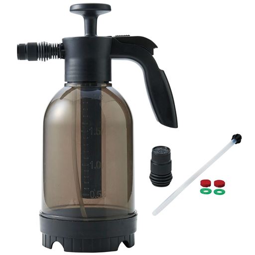 水道・電池・電源がなくても、蓄圧式でジェット水圧!