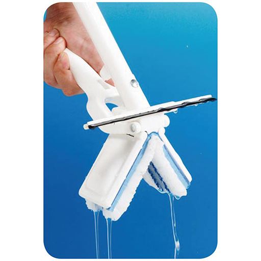 洗剤不要で汚れを落とす!マイクロファイバーとブラシ繊維のWパワー!