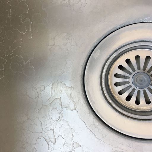 シンクの頑固な汚れ