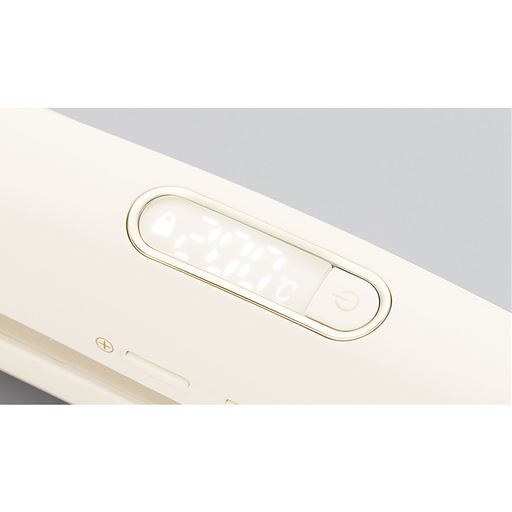 好みの設定温度を記録できます。操作ボタンの押し間違えを防ぐ温度ロック機能も搭載。