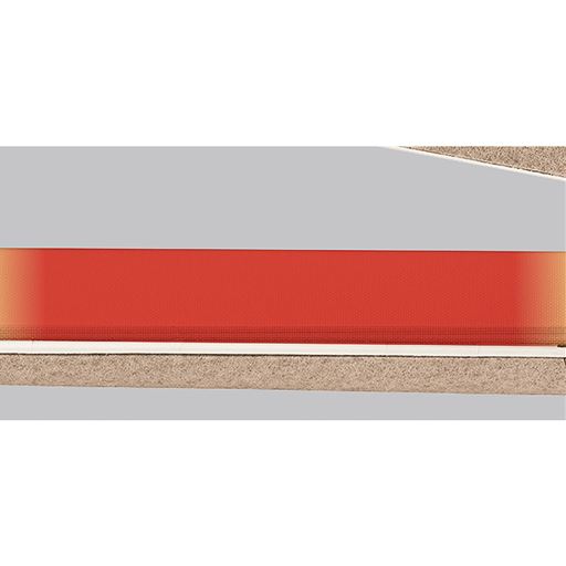 毎秒25回以上のセンシングで温度低下を抑制し、均一な温度で熱を伝えます。