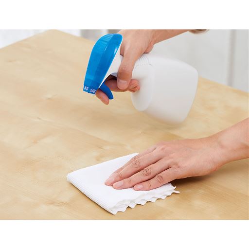 洗浄とワックス効果のクリーナーと一緒に!