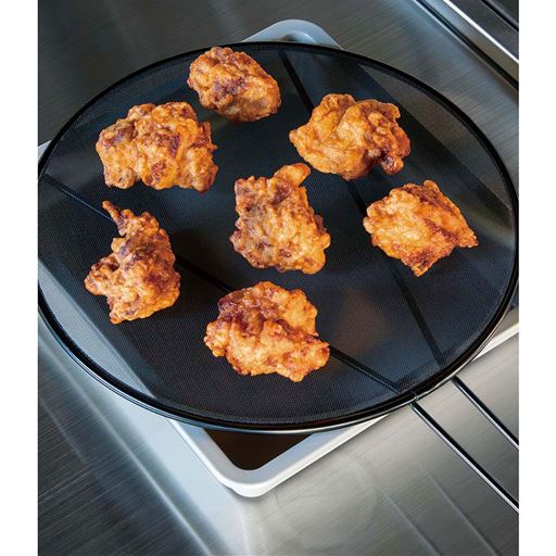 揚げ物の一時置きにも便利