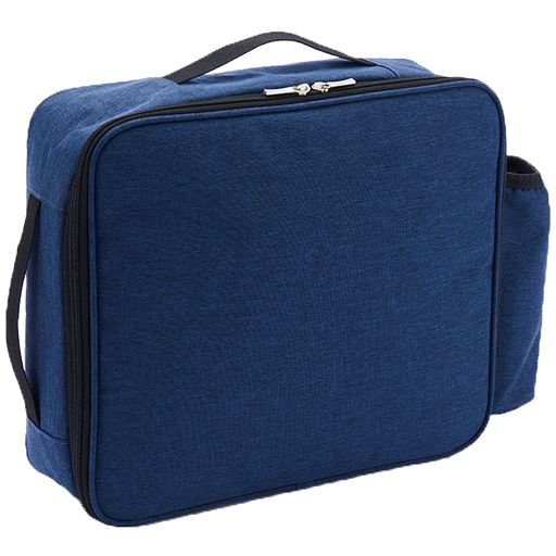 2箇所の持ち手のおかげで縦置き・横置きどちらにも対応可能!