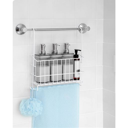 風呂グッズをスッキリ収納!