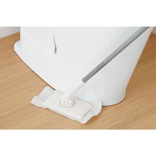 手を使わずにラクチンお掃除!