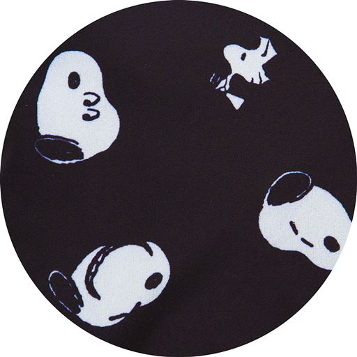 B(スヌーピーフェイス) 柄アップ