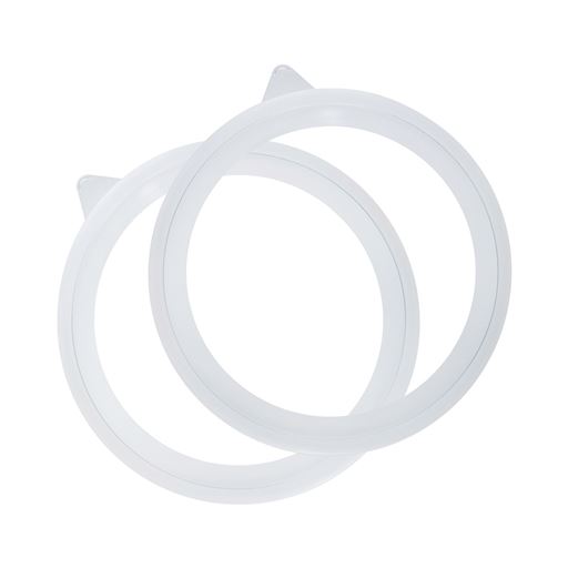 ズレを防ぐシリコーンリング付 ※プレートと同数