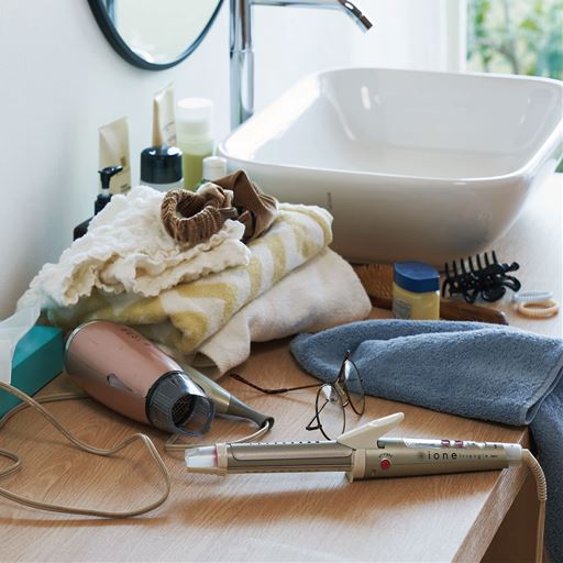 ぐちゃぐちゃなランドリーも入れるだけでスッキリ