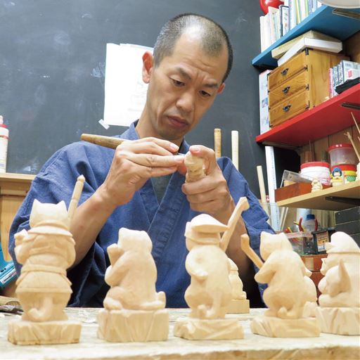 原型制作は「猫仏」で人気の仏屋さかい。