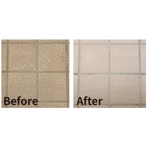 水だけで汚れが落ちる