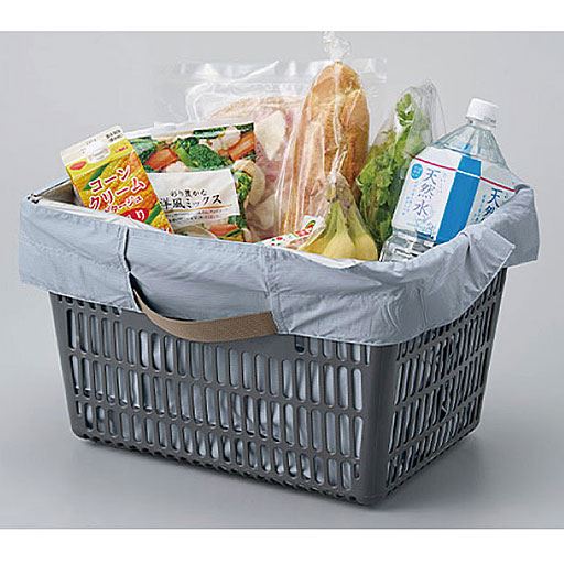 レジかごにも対応の大容量サイズ。