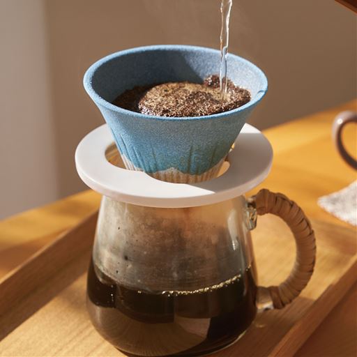 紙フィルター不要で珈琲をまろやかに抽出