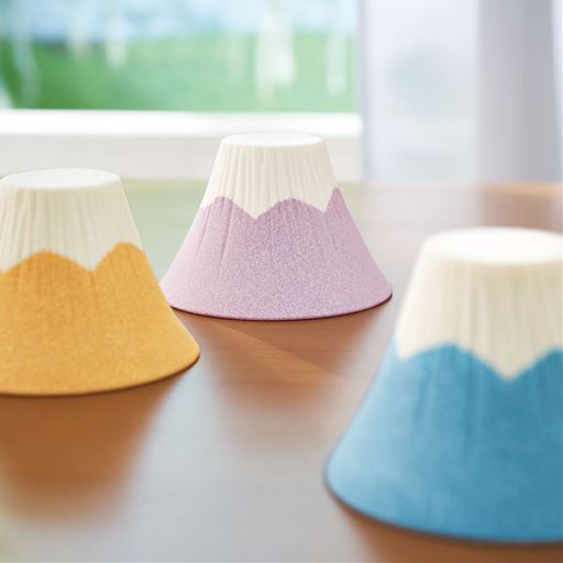 富士山をイメージしたかわいらしいデザイン