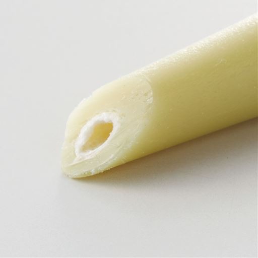 芯が中空になっているため、絶えず芯の中に空気が供給されます。