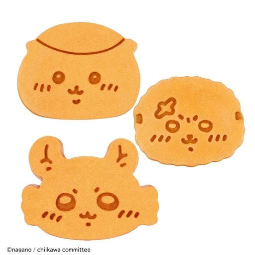 (左から時計まわりに)くりまんじゅう、モモンガ、ラッコ