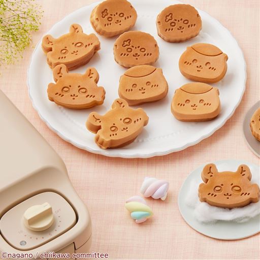 マルチサンドメーカー専用の追加プレートです。<br>※WF-6644マルチサンドメーカー本体(ちいかわ&ハチワレ&うさぎプレート付属)は別売りです。