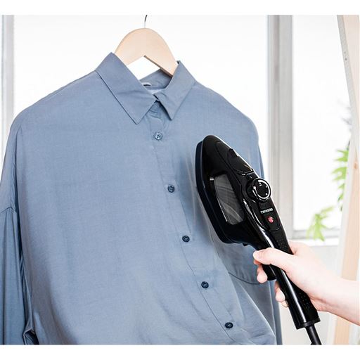 ハンガーにかけたままラクラク