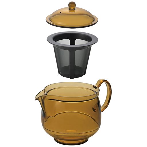 ストレーナーは細かいメッシュ素材で、洗いやすい。