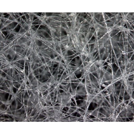 独自の繊維構成で通気性もあります。