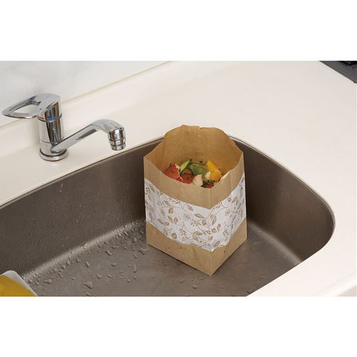 防水紙だから水に濡れても破れにくい!