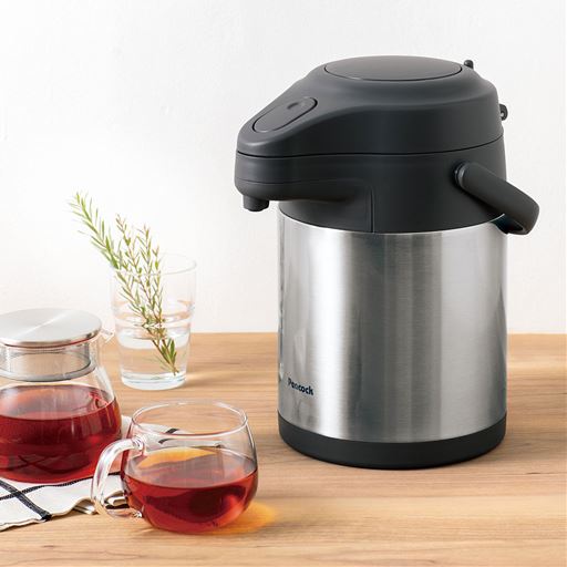 節電じゃなくてゼロ電!ステンレス製魔法びんのポット