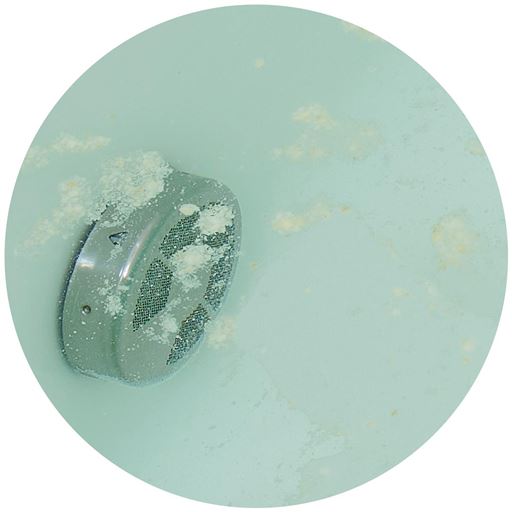 こんなに汚れが!